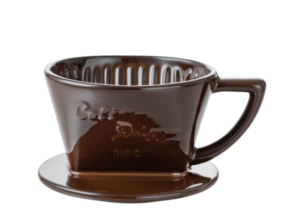 CAFEC | Porcelain Trapezoid Dripper - 101 (1-2 Cup) - Image 3