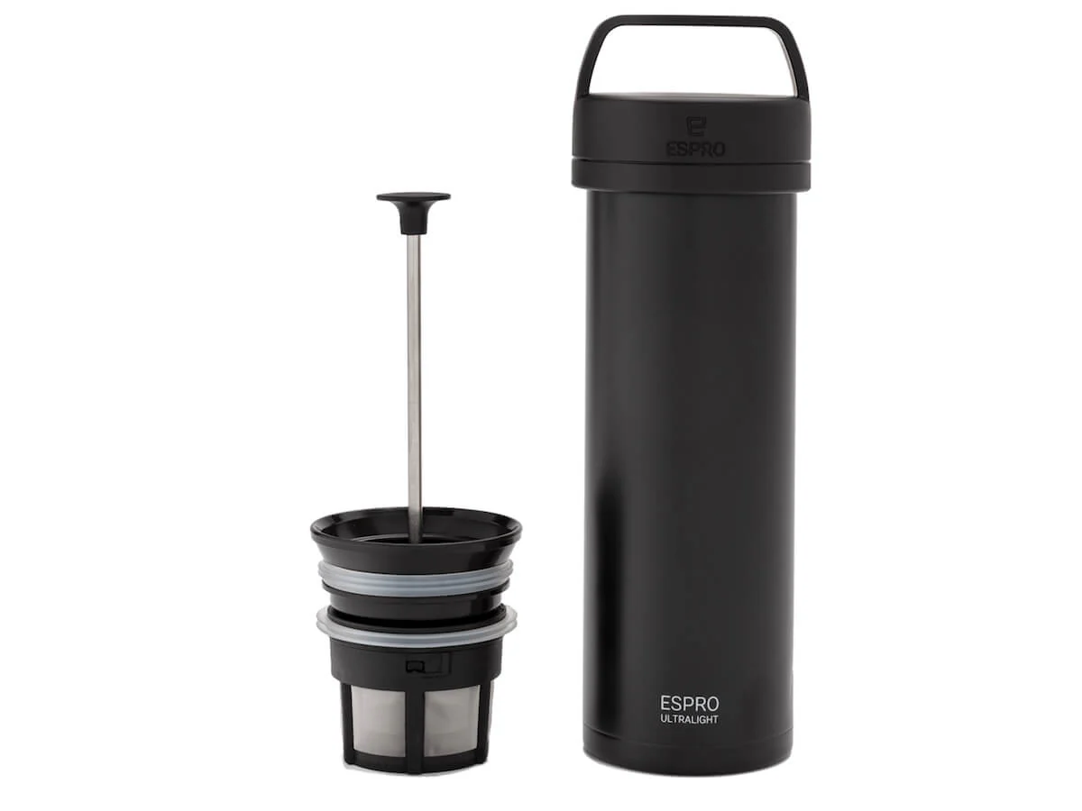 Espro | P0 Ultralight Coffee Press - Meteorite Black - Image 3