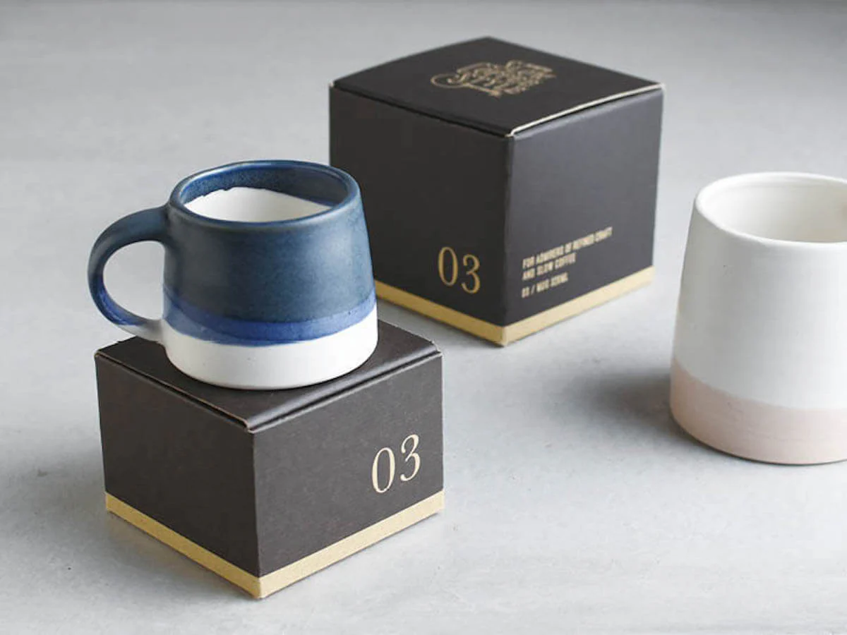 Kinto | Slow Coffee Style Mug - Moss Green / Yellow - Image 4