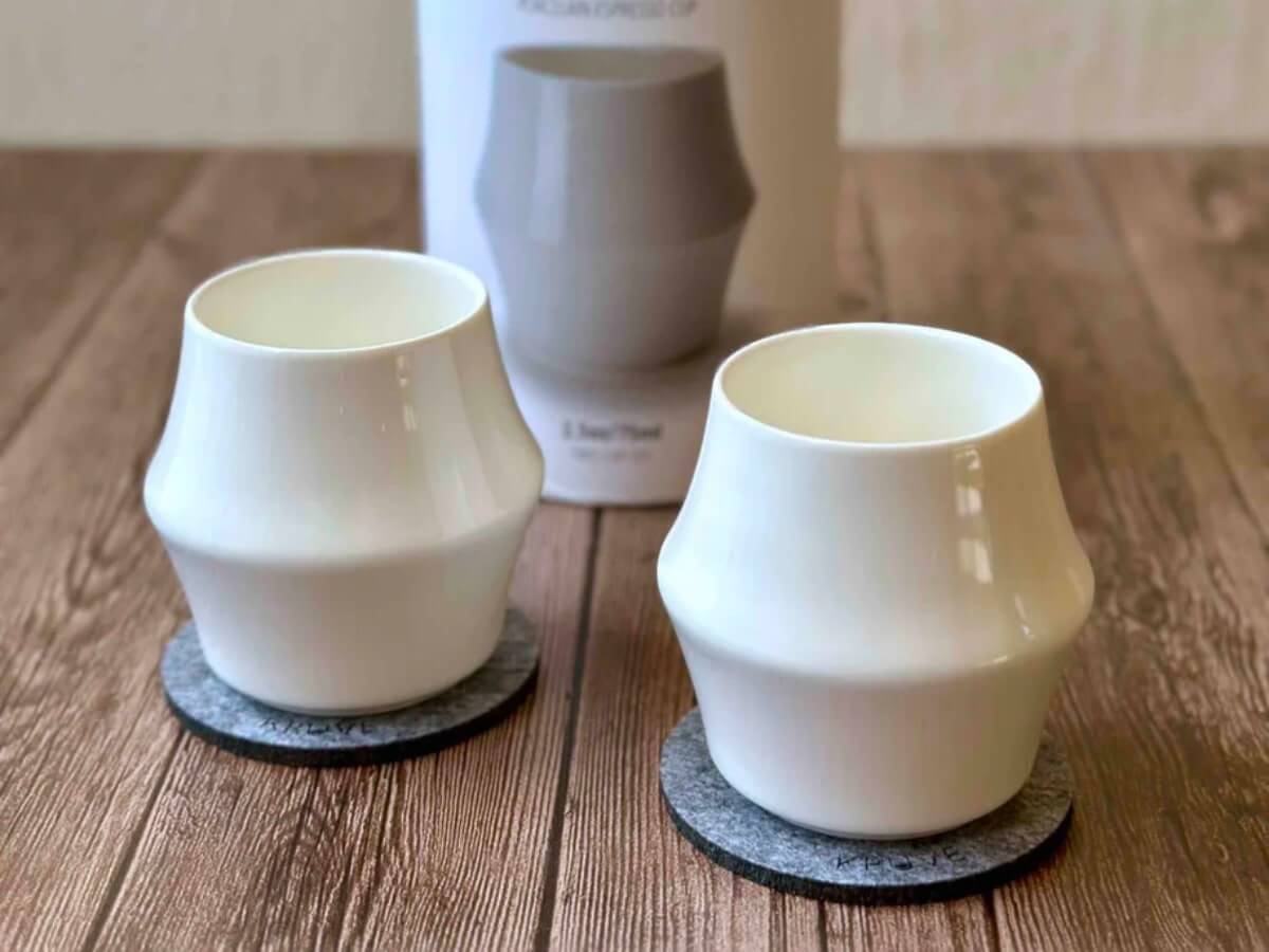 Kruve | Cascade Porcelain Espresso Cups - 2pcs - Image 5