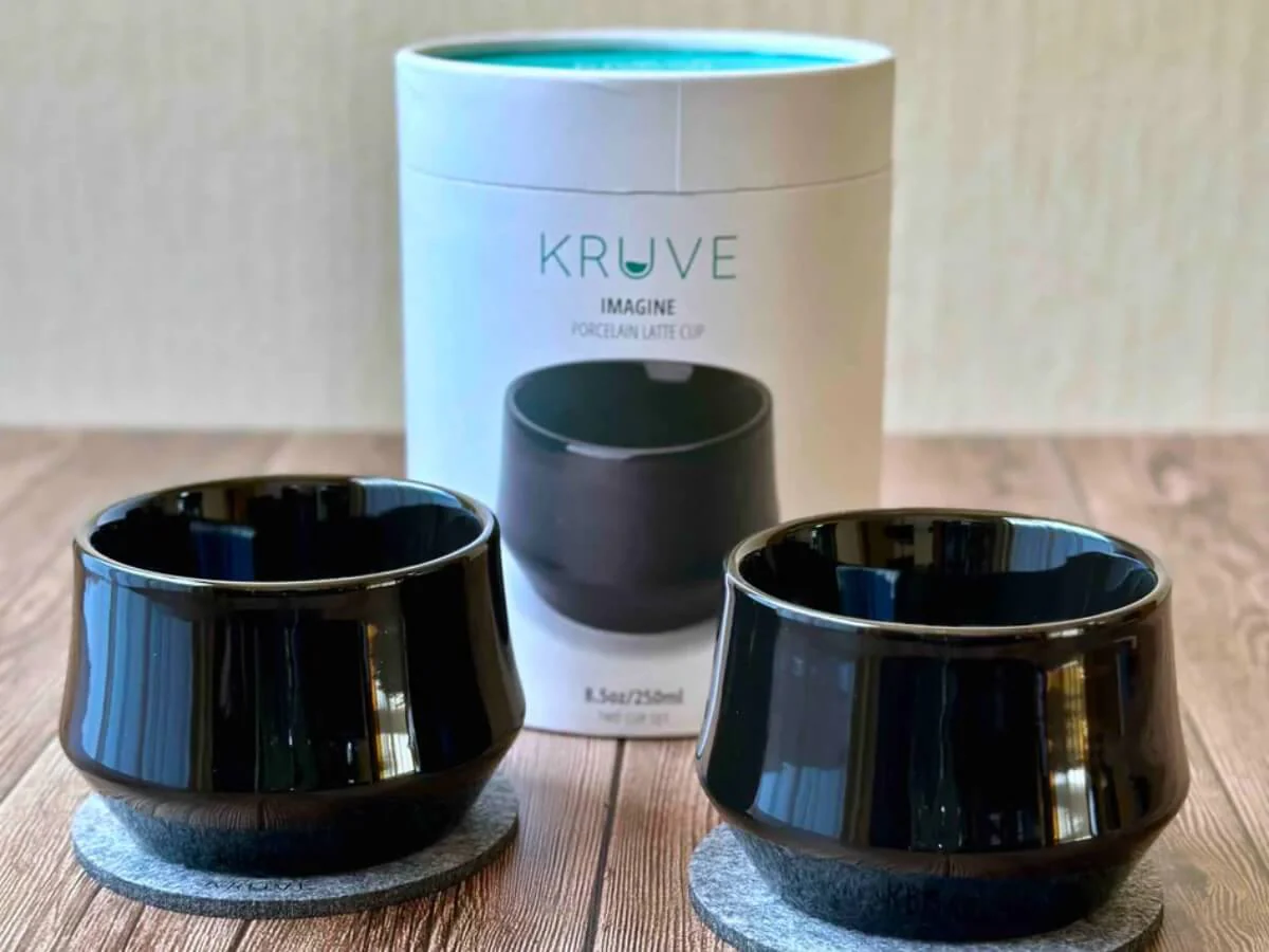 Kruve | Imagine Porcelain Latte Cup - 2pcs - Image 6