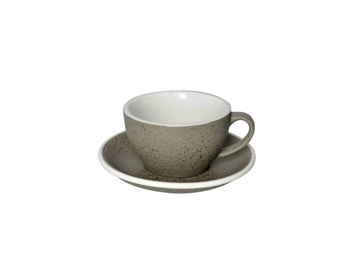 Loveramics | Egg 250ml Cappuccino Cup & Saucer - Potters Colours