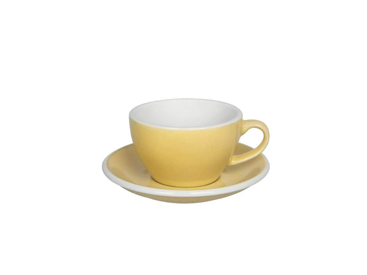 Loveramics | Egg 250ml Cappuccino Cup & Saucer - Potters Colours - Image 8