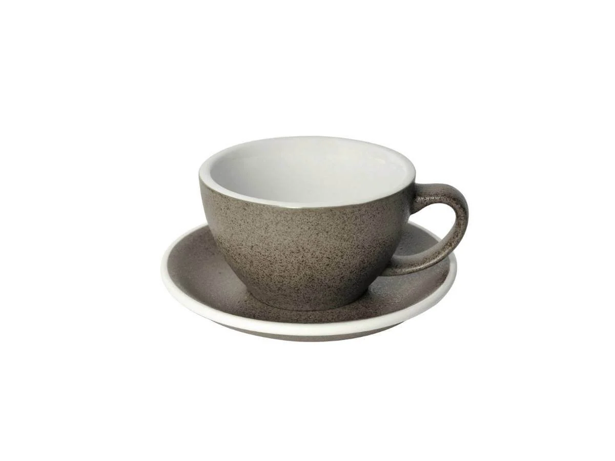 Loveramics | Egg 300ml Latte Cup & Saucer - Potters Colours