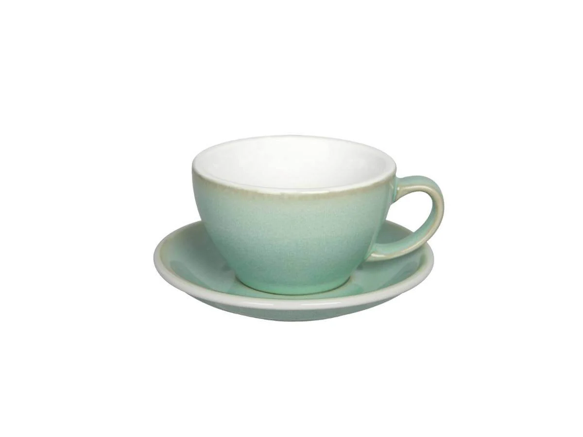 Loveramics | Egg 300ml Latte Cup & Saucer - Potters Colours - Image 6
