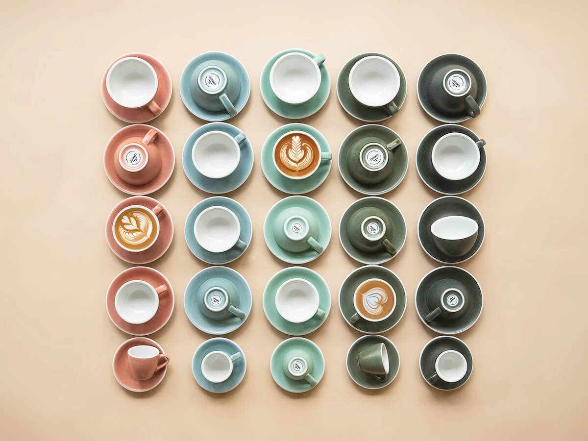 Loveramics | Egg 80ml Espresso Cup & Saucer - Mineral Colours - Image 6