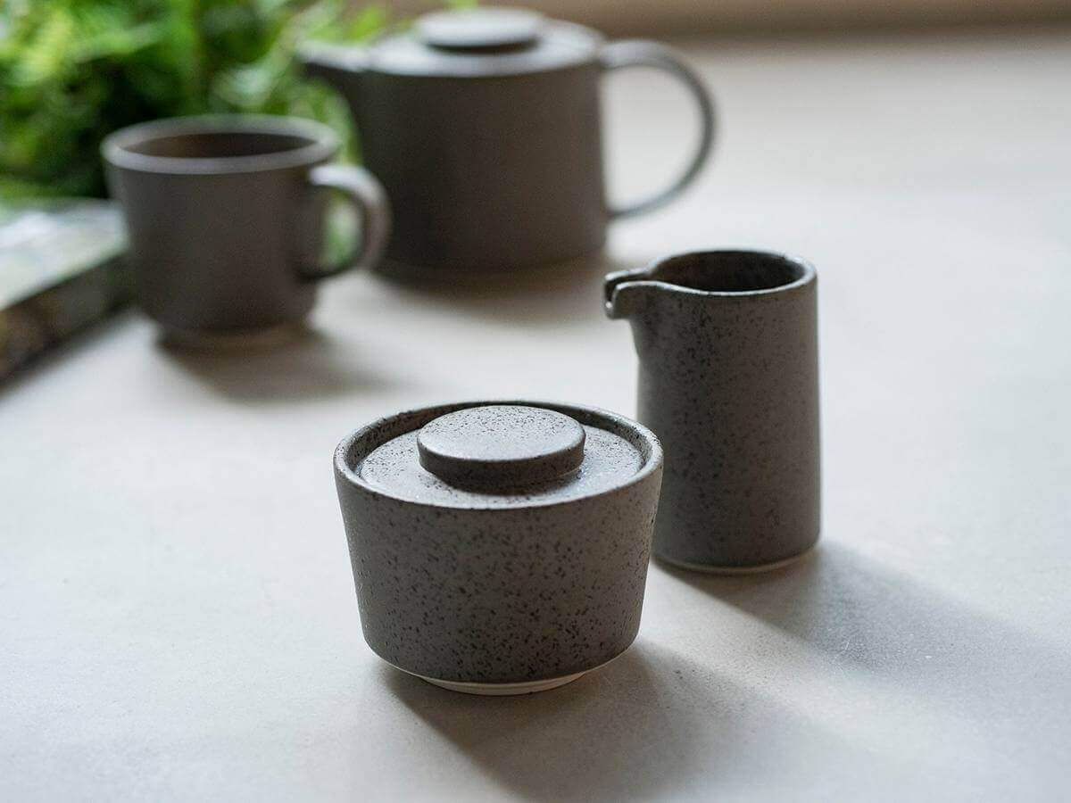 Loveramics | Stone Sugar Pot & Creamer Set - Image 2
