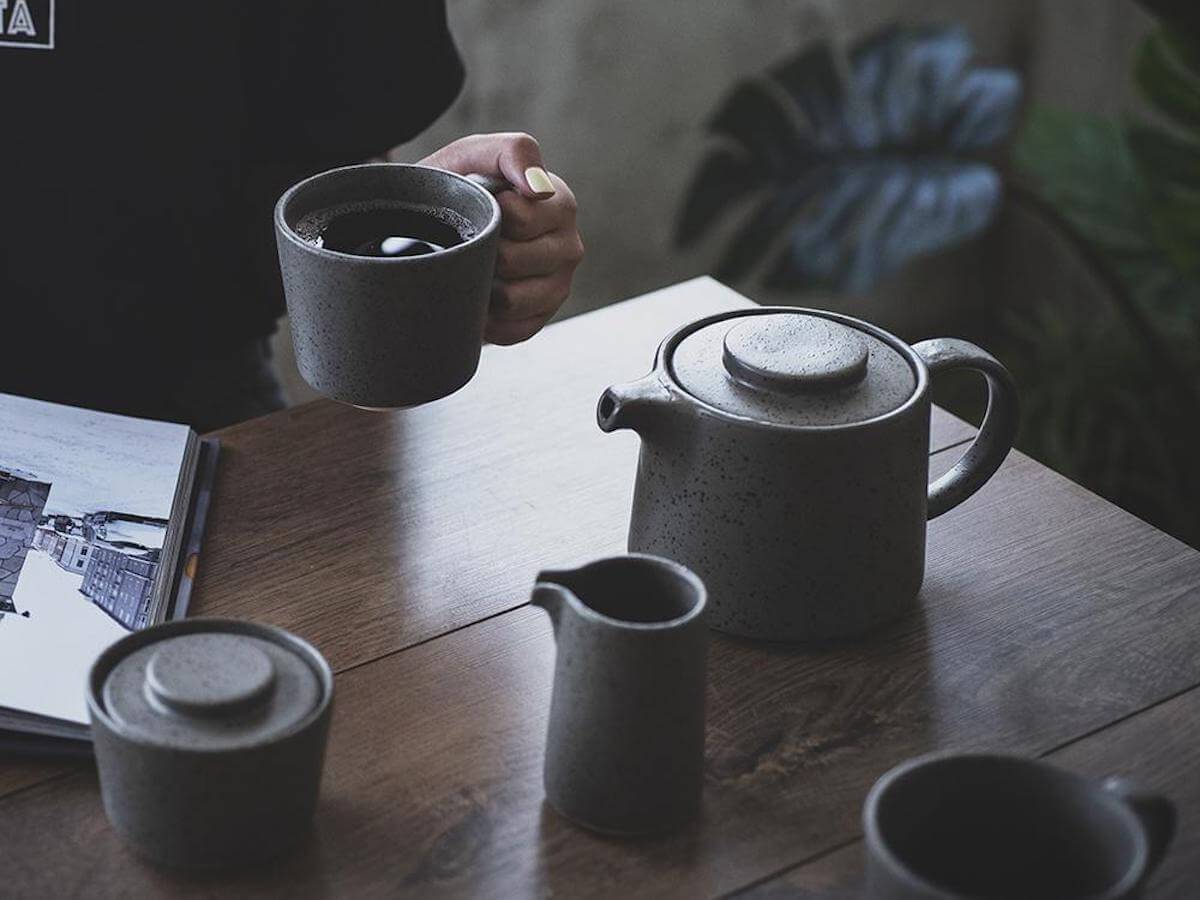 Loveramics | Stone Sugar Pot & Creamer Set - Image 4