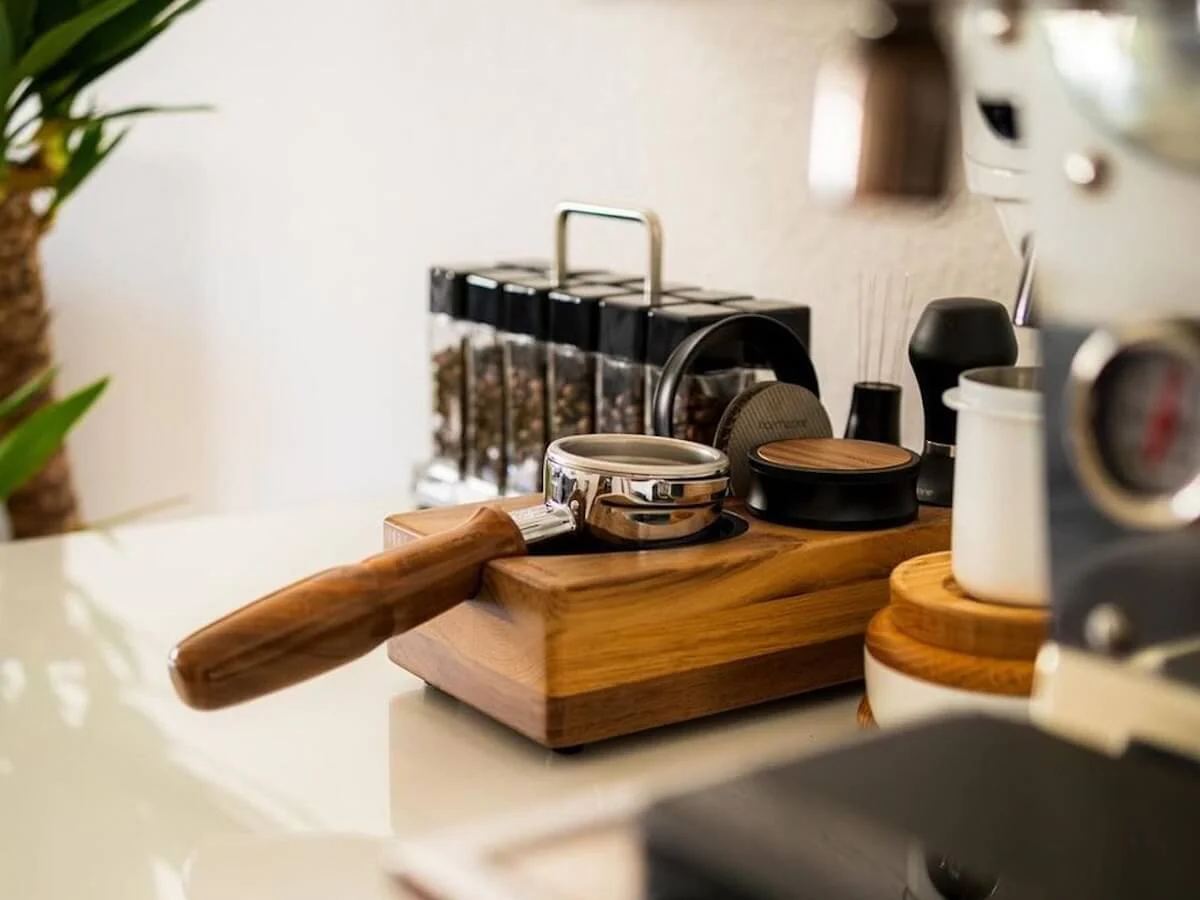 Normcore | Narrow Espresso Tamping Station - Walnut - Image 3