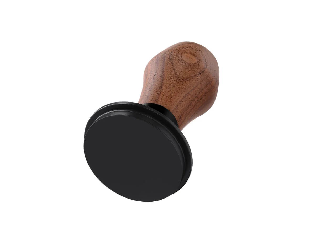 Normcore | Spring Loaded Tamper V4.1 - Walnut Handle & Titanium PVD Coating - Image 2